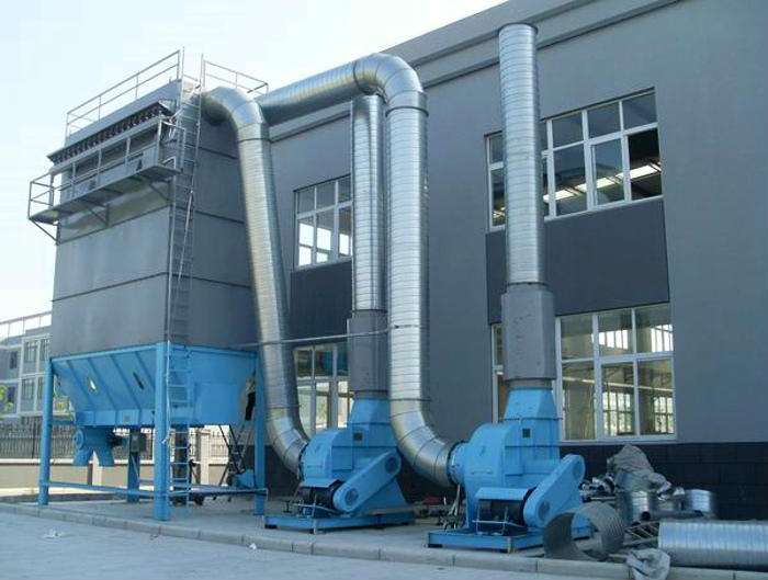 單機(jī)脈沖布袋除塵器的工作原理